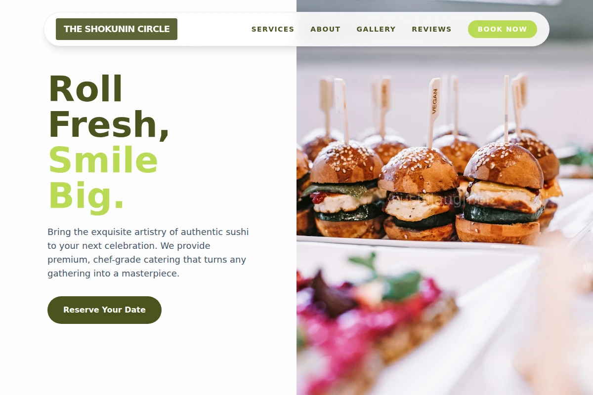 Sushi Grade Catering