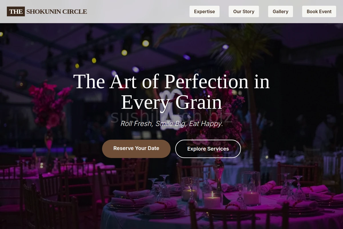 Rice Cooker Event Planning