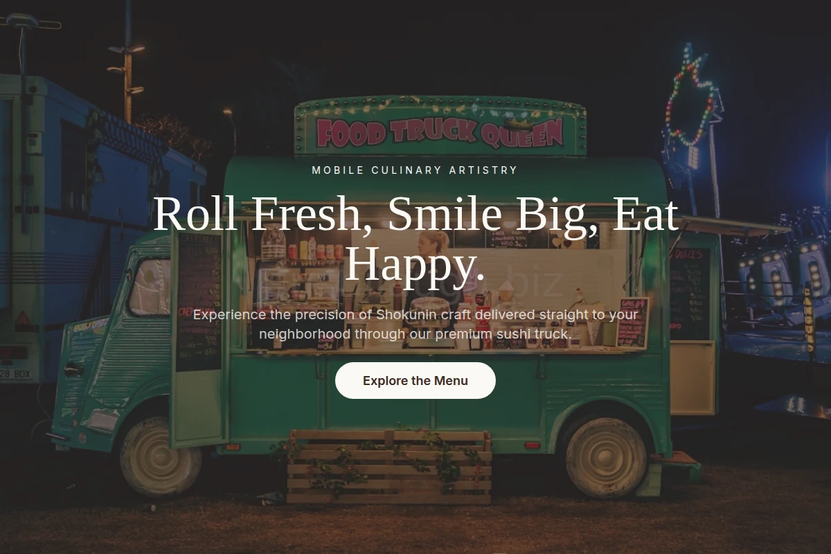 Chef Food Truck