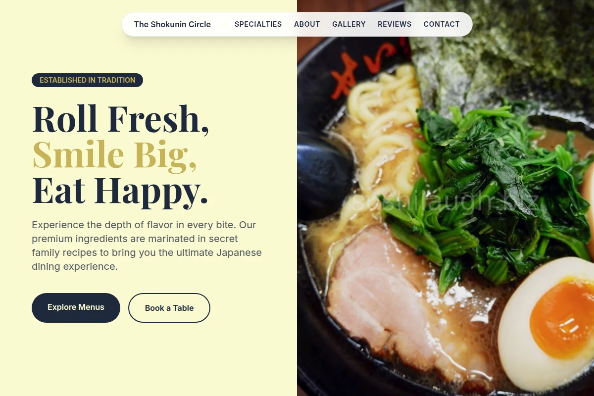 Marinated Japanese Food