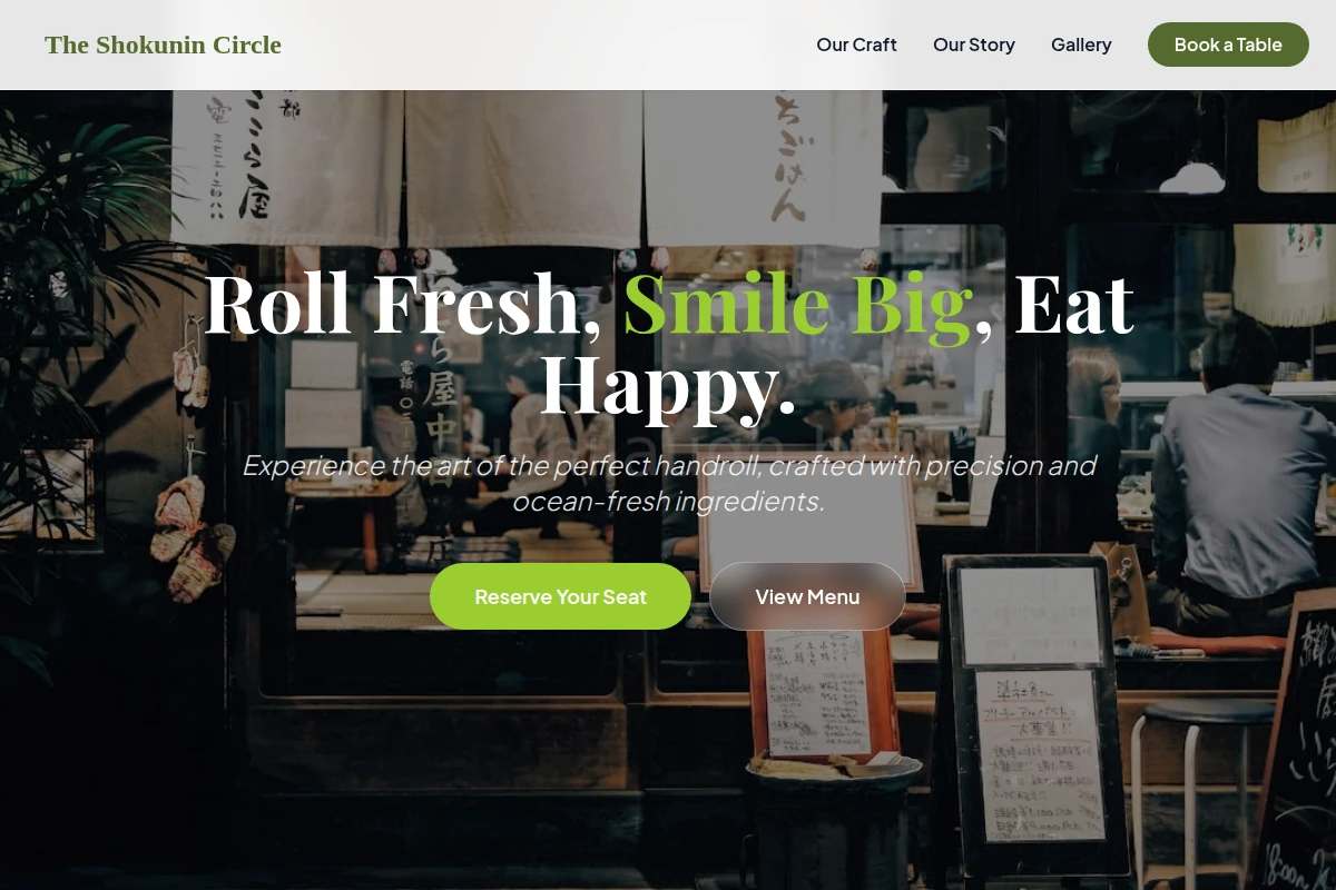 Handroll Japanese Food