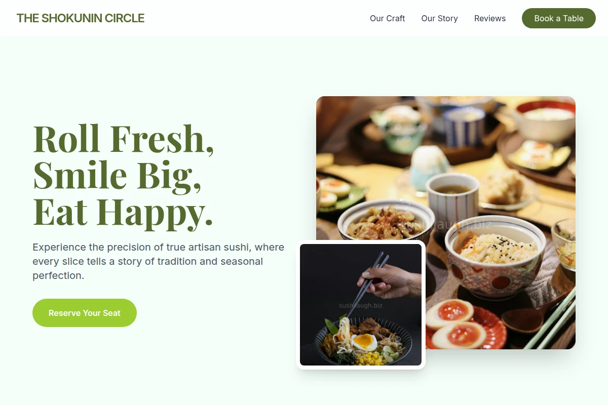 Artisan Japanese Food
