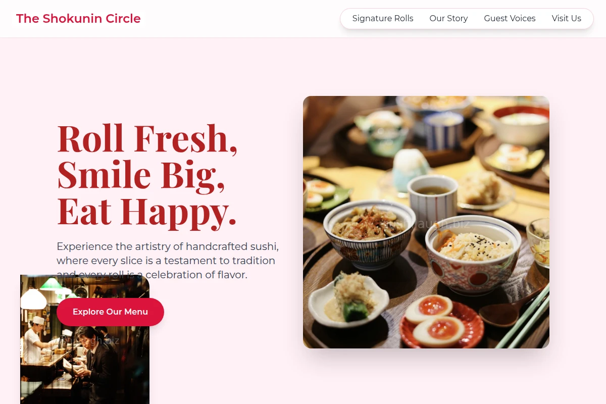 Rolls Japanese Food