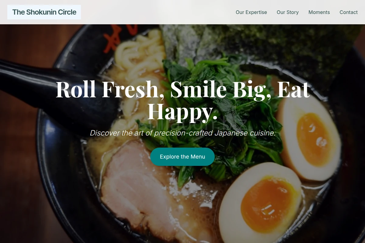 Rolling Mat Japanese Food